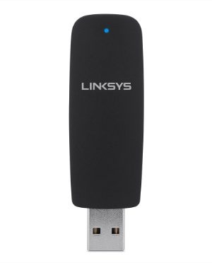 Adaptador USB Wireless-N de doble banda N600 Linksys AE2500