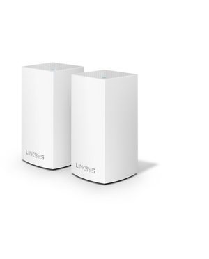 Sistema Linksys Velop WiFi Intelligent Mesh de doble banda (AC2600), paquete de 2 nodos